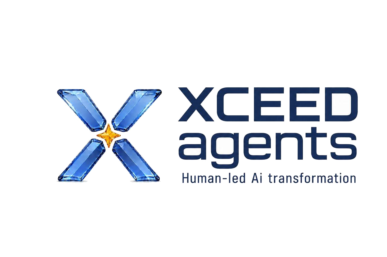 XceedAgents.ai — full logo lockup